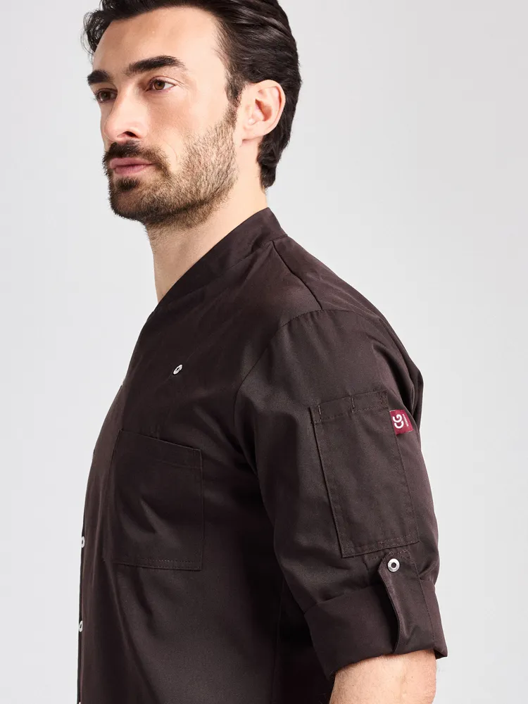 Turin Man Classic - Kochjacke - chocolate